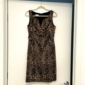 leopard print LONDON TIMES dress (10)